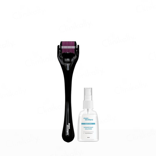 Man Matters Derma Roller + Disinfectant Kit